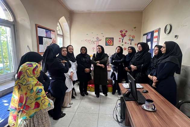 پایش مدیریتی از مرکز خدمات جامع سلامت سعادت آباد با حضور مسئولین ستادی مرکز بهداشت شمال غرب 2 دانشگاه علوم پزشکی ایران